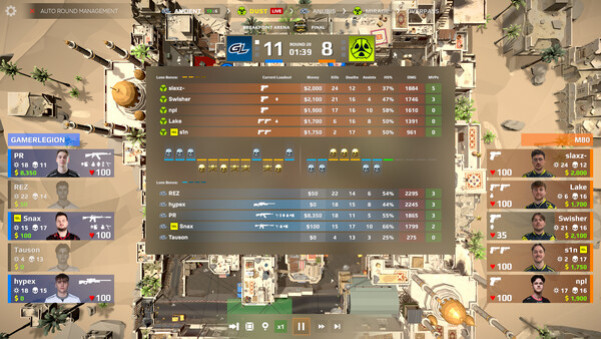 Игра Esports Manager 2026, скриншот