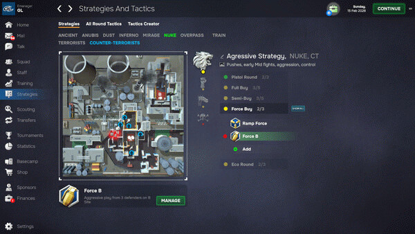 Игра Esports Manager 2026, скриншот