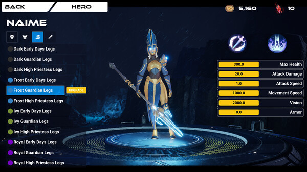 Игра Eternal League, скриншот