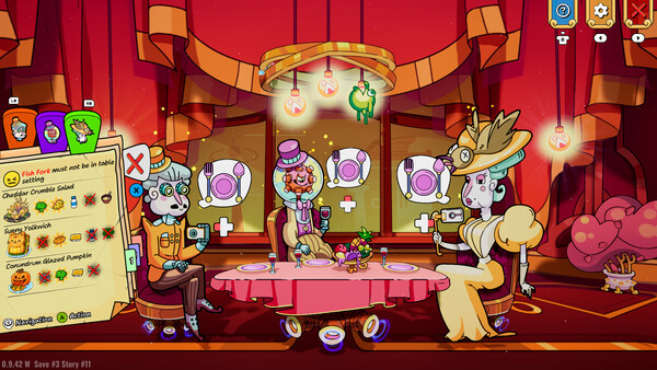 Игра Etiquette Elegance, скриншот