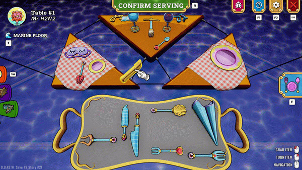 Игра Etiquette Elegance, скриншот