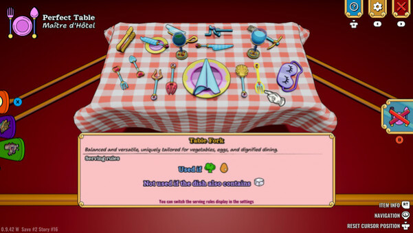Игра Etiquette Elegance, скриншот