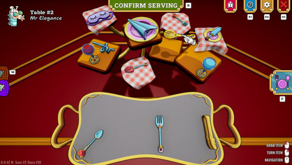 Игра Etiquette Elegance, скриншот