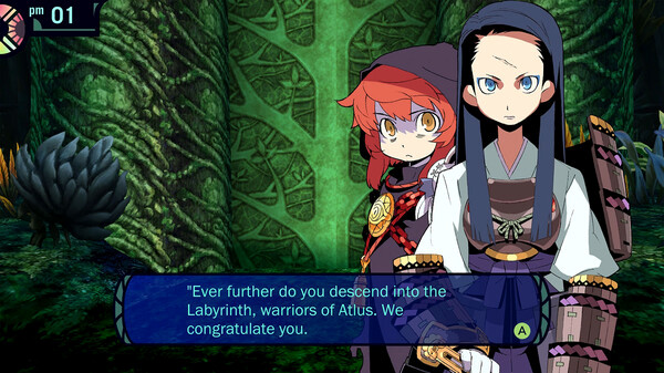 Игра Etrian Odyssey HD, скриншот