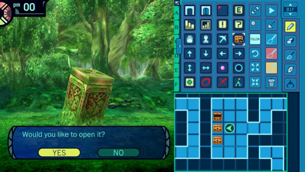 Игра Etrian Odyssey HD, скриншот