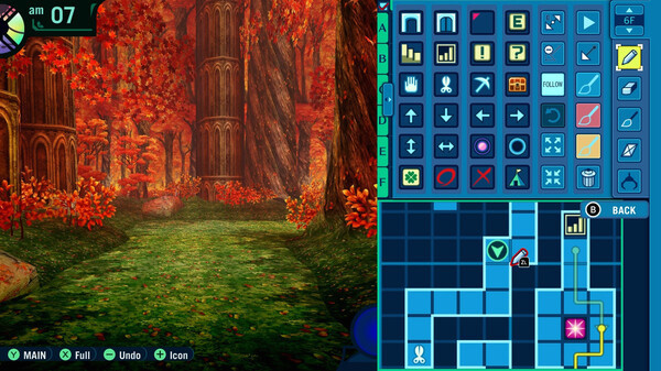 Игра Etrian Odyssey II HD, скриншот