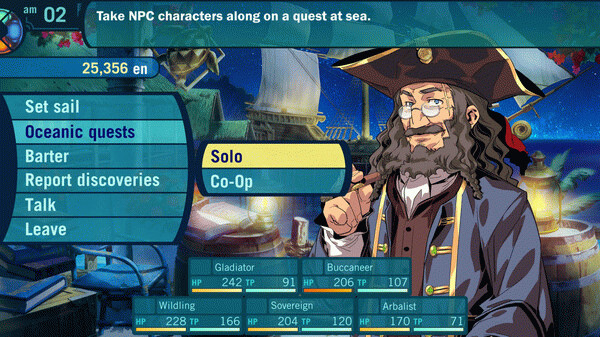 Игра Etrian Odyssey III HD, скриншот