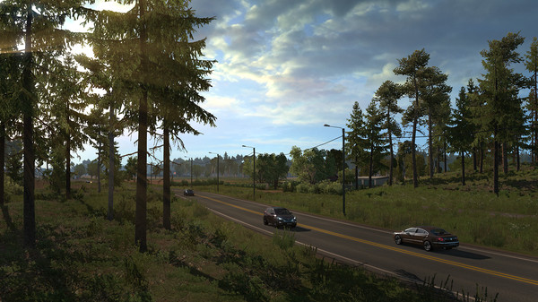 Игра Euro Truck Simulator 2 - Beyond the Baltic Sea, скриншот