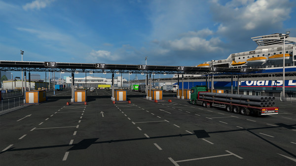 Игра Euro Truck Simulator 2 - Beyond the Baltic Sea, скриншот