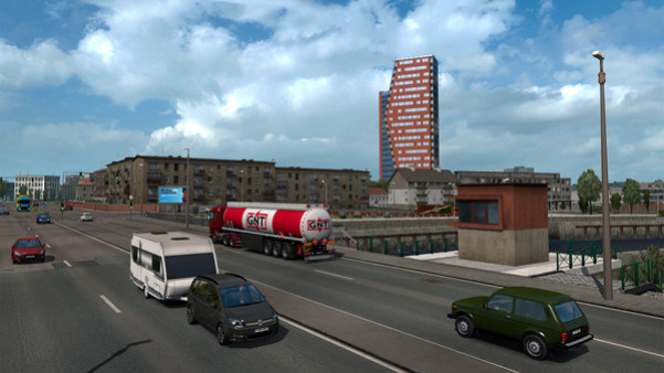 Игра Euro Truck Simulator 2 - Beyond the Baltic Sea, скриншот