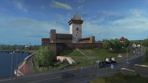 Игра Euro Truck Simulator 2 - Beyond the Baltic Sea, скриншот