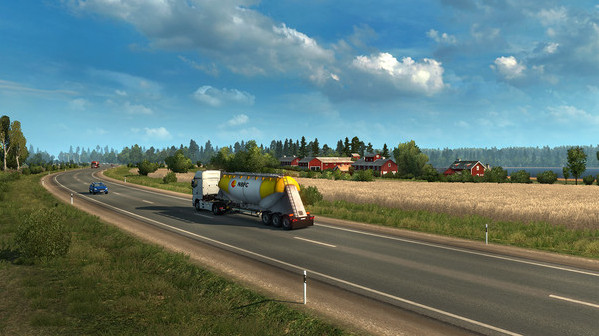 Игра Euro Truck Simulator 2 - Beyond the Baltic Sea, скриншот