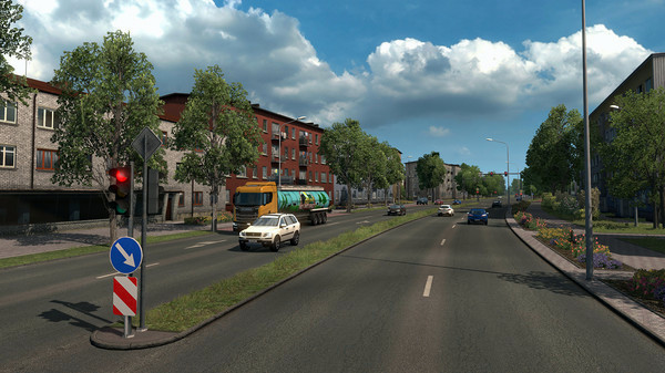 Игра Euro Truck Simulator 2 - Beyond the Baltic Sea, скриншот