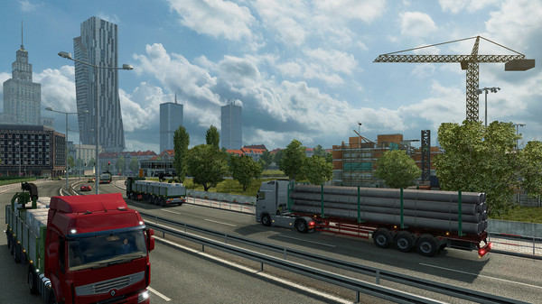 Игра Euro Truck Simulator 2 - Going East!, скриншот