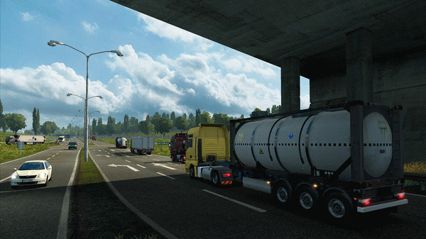 Игра Euro Truck Simulator 2 - Going East!, скриншот