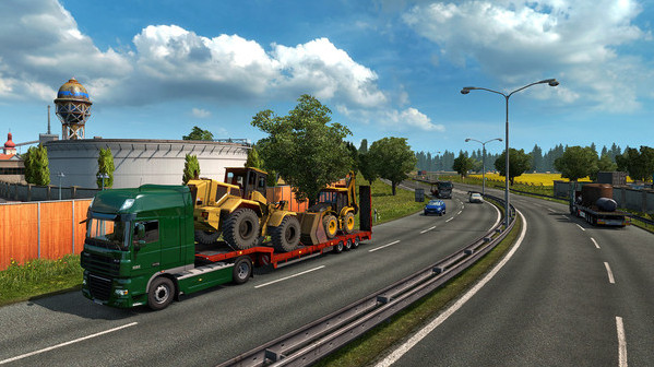 Игра Euro Truck Simulator 2 - Going East!, скриншот