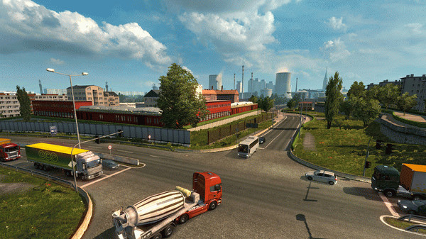 Игра Euro Truck Simulator 2 - Going East!, скриншот