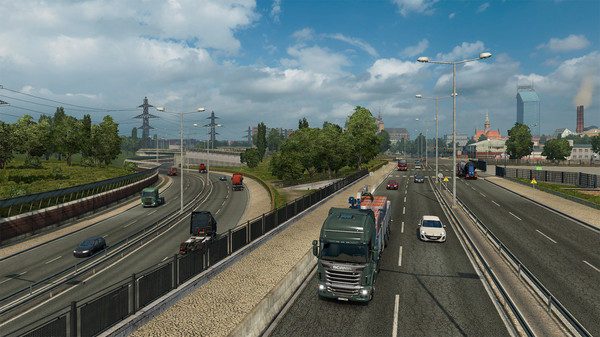 Игра Euro Truck Simulator 2 - Going East!, скриншот
