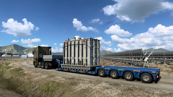 Игра Euro Truck Simulator 2 - Heavy Cargo Pack, скриншот