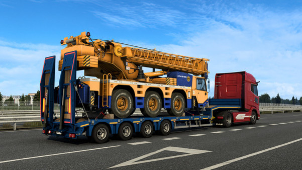 Игра Euro Truck Simulator 2 - Heavy Cargo Pack, скриншот