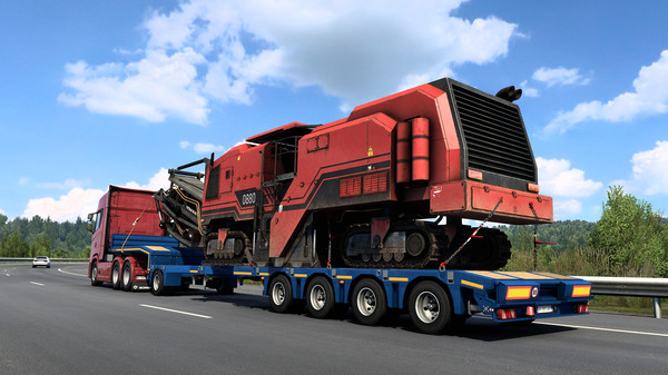 Игра Euro Truck Simulator 2 - Heavy Cargo Pack, скриншот