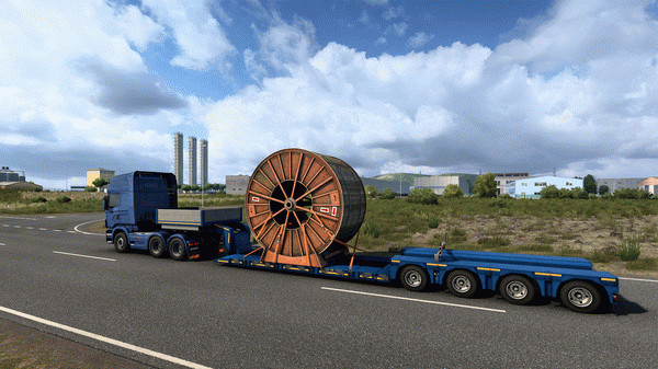 Игра Euro Truck Simulator 2 - Heavy Cargo Pack, скриншот