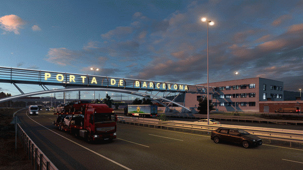 Игра Euro Truck Simulator 2 - Iberia, скриншот