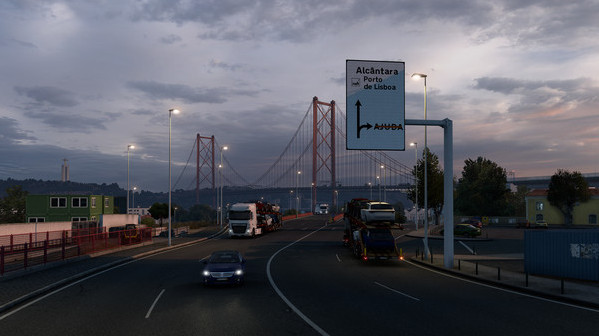 Игра Euro Truck Simulator 2 - Iberia, скриншот