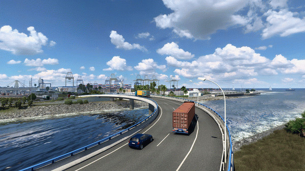 Игра Euro Truck Simulator 2 - Iberia, скриншот