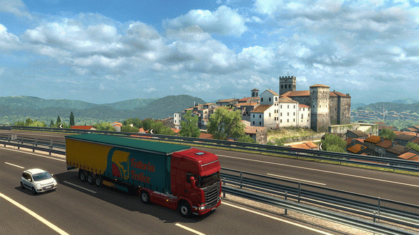 Игра Euro Truck Simulator 2 - Italia, скриншот
