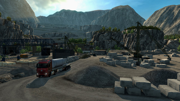 Игра Euro Truck Simulator 2 - Italia, скриншот
