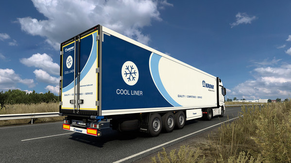 Игра Euro Truck Simulator 2 - Krone Trailer Pack, скриншот