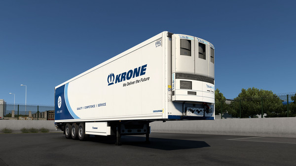 Игра Euro Truck Simulator 2 - Krone Trailer Pack, скриншот