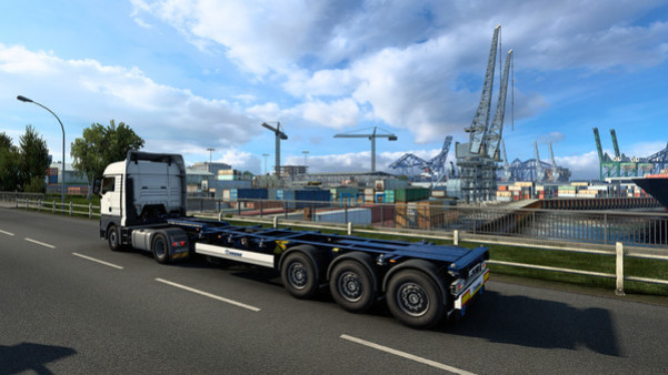 Игра Euro Truck Simulator 2 - Krone Trailer Pack, скриншот