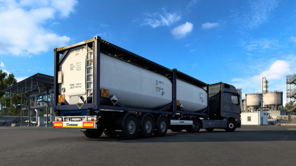 Игра Euro Truck Simulator 2 - Krone Trailer Pack, скриншот