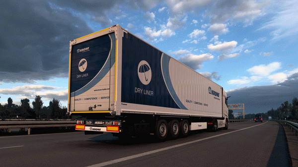 Игра Euro Truck Simulator 2 - Krone Trailer Pack, скриншот