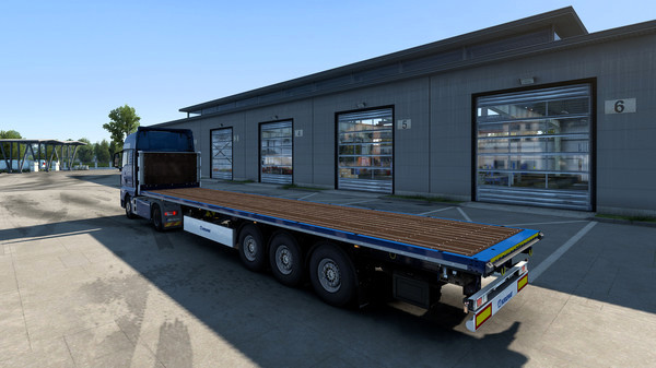 Игра Euro Truck Simulator 2 - Krone Trailer Pack, скриншот