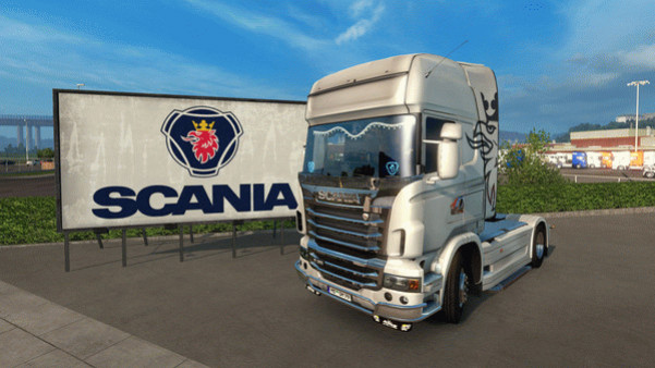 Игра Euro Truck Simulator 2 - Mighty Griffin Tuning Pack, скриншот