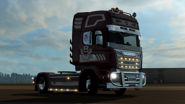 Игра Euro Truck Simulator 2 - Mighty Griffin Tuning Pack, скриншот