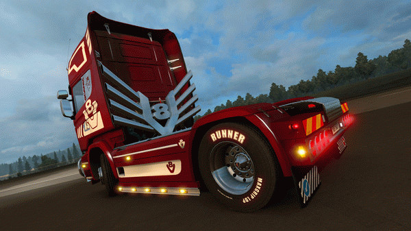 Игра Euro Truck Simulator 2 - Mighty Griffin Tuning Pack, скриншот
