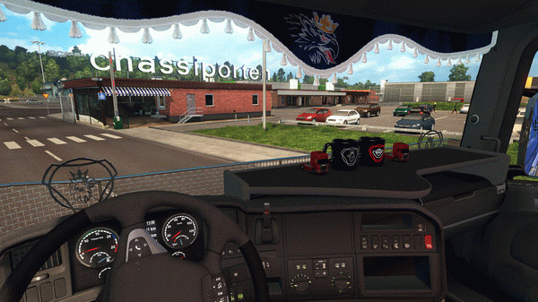 Игра Euro Truck Simulator 2 - Mighty Griffin Tuning Pack, скриншот