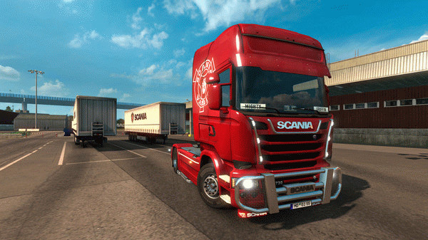 Игра Euro Truck Simulator 2 - Mighty Griffin Tuning Pack, скриншот