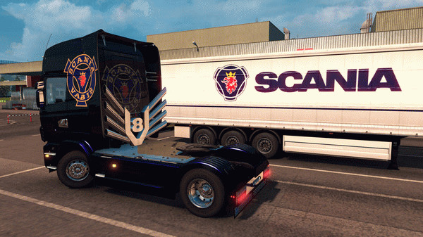 Игра Euro Truck Simulator 2 - Mighty Griffin Tuning Pack, скриншот