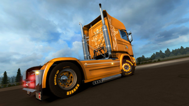 Игра Euro Truck Simulator 2 - Mighty Griffin Tuning Pack, скриншот