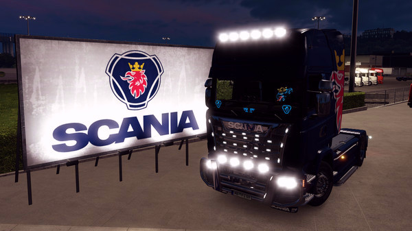 Игра Euro Truck Simulator 2 - Mighty Griffin Tuning Pack, скриншот