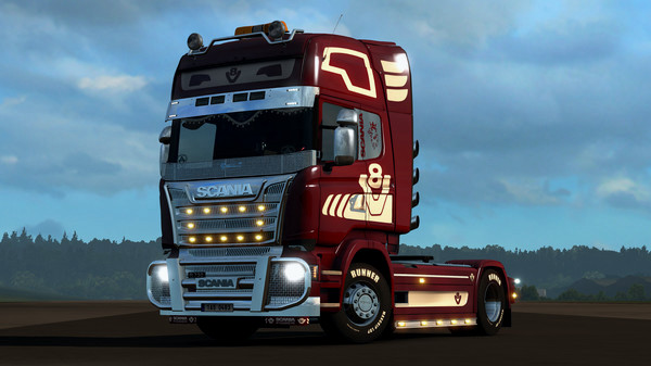 Игра Euro Truck Simulator 2 - Mighty Griffin Tuning Pack, скриншот