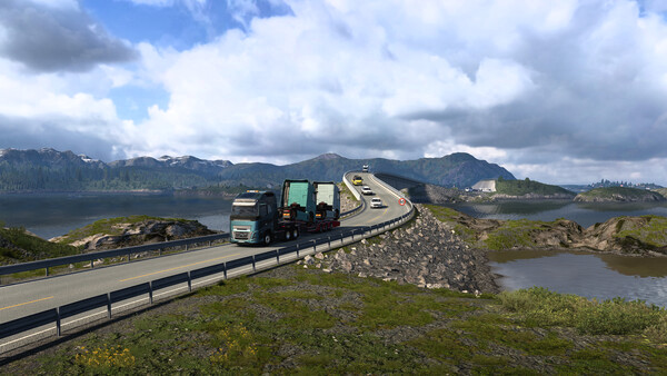 Игра Euro Truck Simulator 2 - Nordic Horizons, скриншот