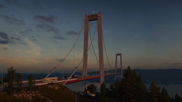 Игра Euro Truck Simulator 2 - Nordic Horizons, скриншот