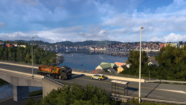 Игра Euro Truck Simulator 2 - Nordic Horizons, скриншот