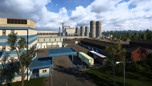Игра Euro Truck Simulator 2 - Nordic Horizons, скриншот